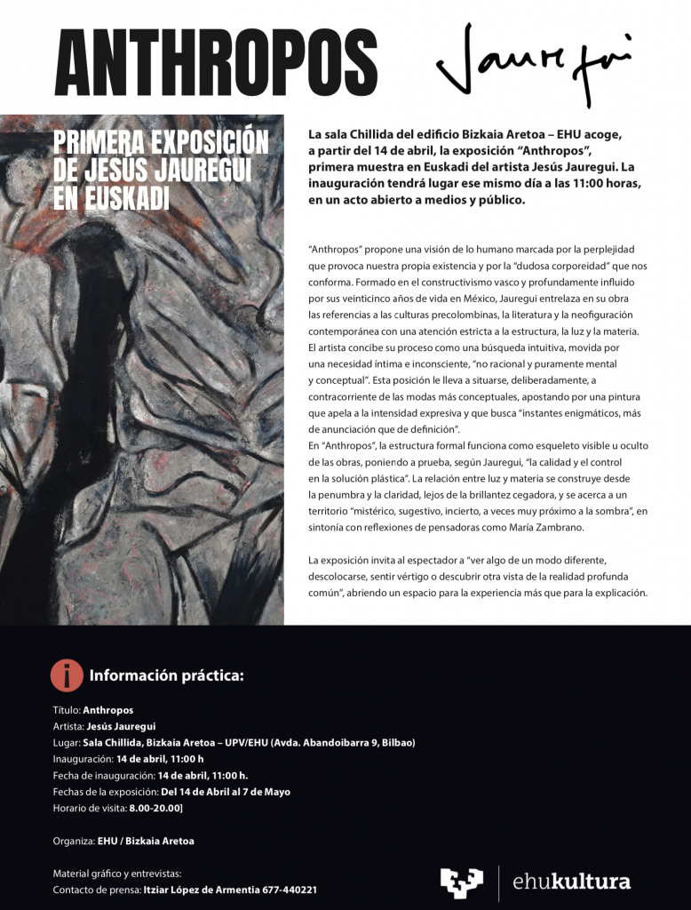 exposición UPV / ANTHROPOS, gran formato | Jesus Jauregui